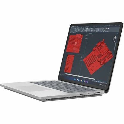 Microsoft Surface Laptop Studio 2 14,4" Écran tactile convertible (curseur flottant) Ordinateur portable 2 en 1 - Intel Core i7 - 64 Go - SSD 2 To - Clavier anglais, français - Platinum Z4H-00002