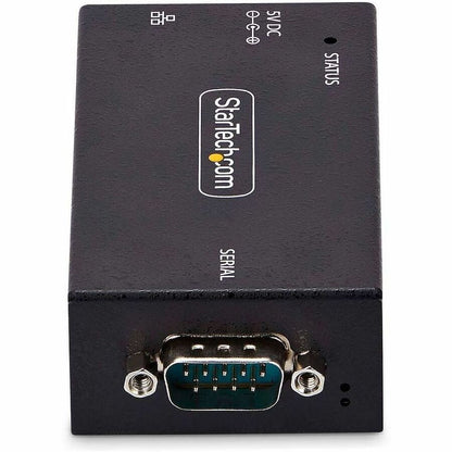 Adaptateur série vers Ethernet 1 port StarTech.com, serveur de périphériques série IP pour périphériques RS232 distants, montage mural/rail DIN, convertisseur LAN vers DB9 I13-SERIAL-ETHERNET