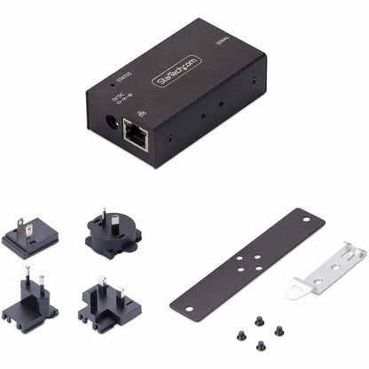 Adaptateur série vers Ethernet 1 port StarTech.com, serveur de périphériques série IP pour périphériques RS232 distants, montage mural/rail DIN, convertisseur LAN vers DB9 I13-SERIAL-ETHERNET