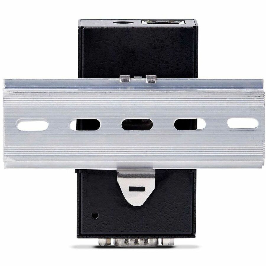 Adaptateur série vers Ethernet 1 port StarTech.com, serveur de périphériques série IP pour périphériques RS232 distants, montage mural/rail DIN, convertisseur LAN vers DB9 I13-SERIAL-ETHERNET