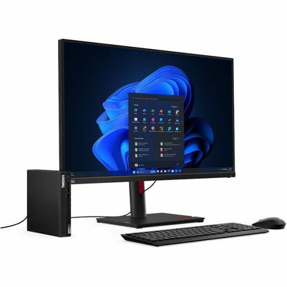 Ordinateur de bureau Lenovo ThinkCentre M75q Gen 5 12RQ000KUS - AMD Ryzen 5 PRO 8500GE - 16 Go - SSD 512 Go - Minuscule - Noir 12RQ000KUS