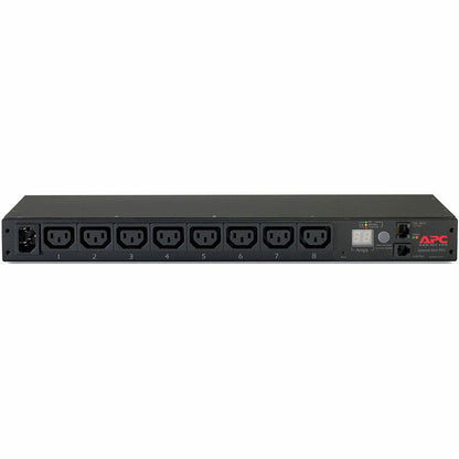 APC by Schneider Electric Rack PDU, Metered, 1U, 12A/208V, 10A/230V, (8) C13 AP7820B