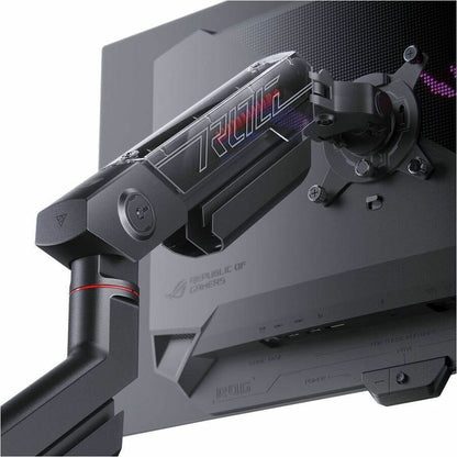 Bras de montage Asus ROG pour moniteur, écran plat, écran incurvé - Noir AAS01