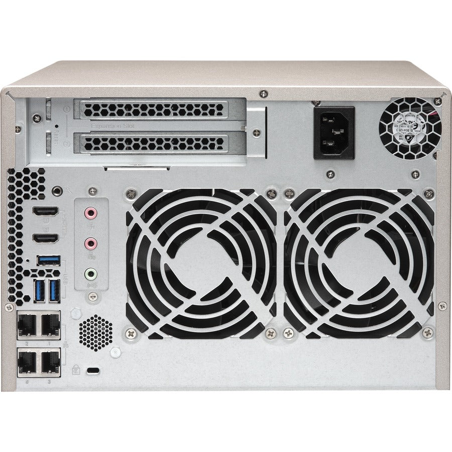 NAS QNAP puissant avec APU AMD RX-421BD Quad-Core et évolutivité PCIe TVS-673e-4G-US