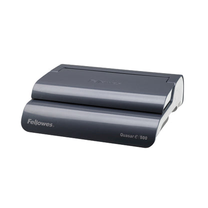 Machine à relier électrique à peigne Fellowes Quasar™ E 500 avec kit de démarrage 5216901