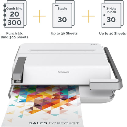 Centre de reliure Fellowes Lyra 3 en 1 5603001