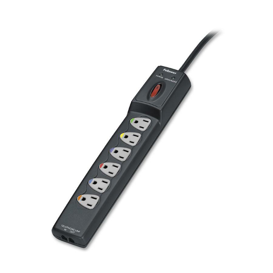 Parasurtenseur Fellowes à 6 prises 99108