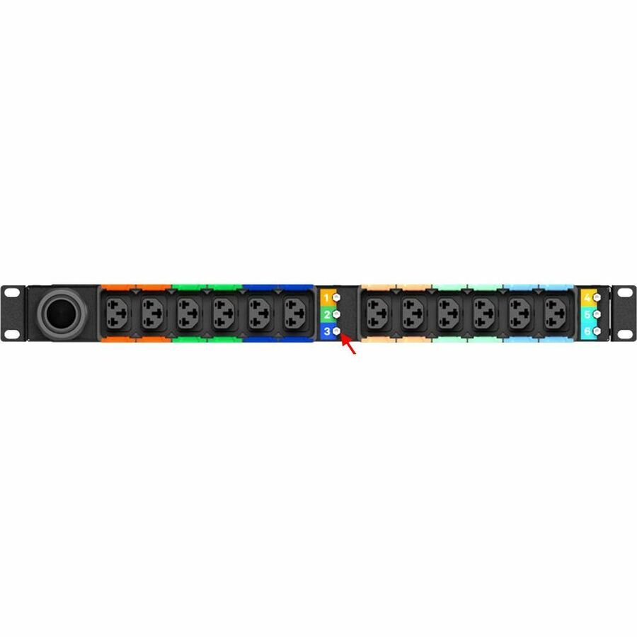Lenovo 1U Switched & Monitored 3-Phase PDUs 4PU7A77469