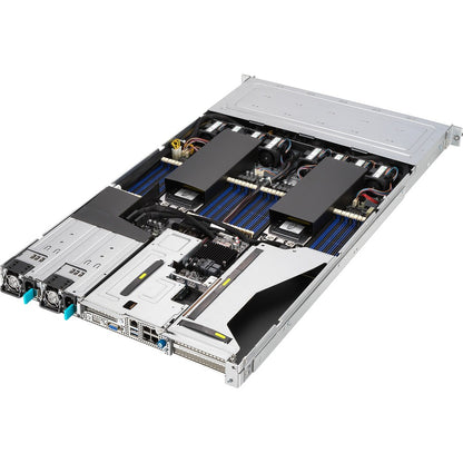 Système Barebone Asus RS700A-E11-RS12U-WOCPU044Z - Montable en rack 1U - Socket SP3 - Prise en charge de 2 processeurs RS700A-E11-RS12U-WOCPU044Z