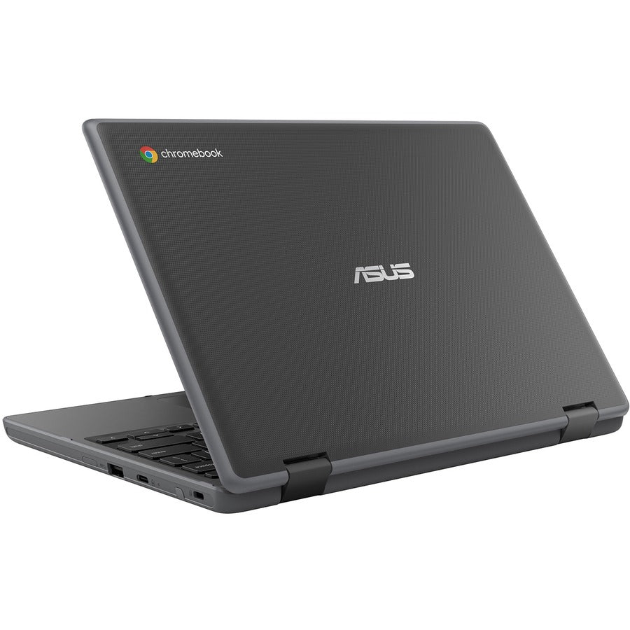 Asus Chromebook Flip CR11 CR1102FGA-CN1432T-CB Chromebook convertible 2 en 1 à écran tactile 11,6" - HD - Intel N-Series N100 - 4 Go - Mémoire flash 32 Go - Gris minéral CR1102FGA-CN1432T-CB