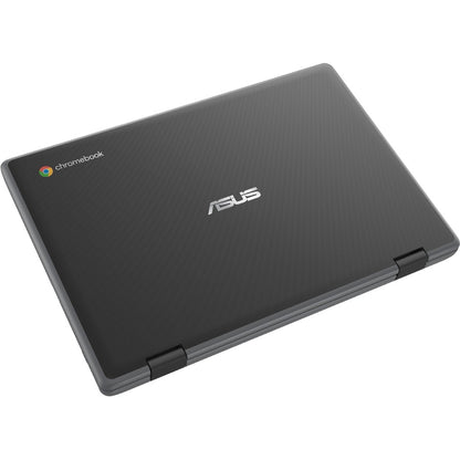 Asus Chromebook Flip CR11 CR1102FGA-CN1432T-CB Chromebook convertible 2 en 1 à écran tactile 11,6" - HD - Intel N-Series N100 - 4 Go - Mémoire flash 32 Go - Gris minéral CR1102FGA-CN1432T-CB