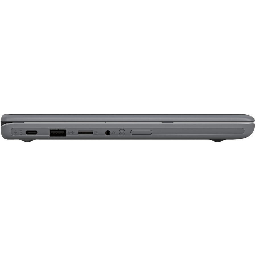 Asus Chromebook Flip CR11 CR1102FGA-CN1432T-CB Chromebook convertible 2 en 1 à écran tactile 11,6" - HD - Intel N-Series N100 - 4 Go - Mémoire flash 32 Go - Gris minéral CR1102FGA-CN1432T-CB