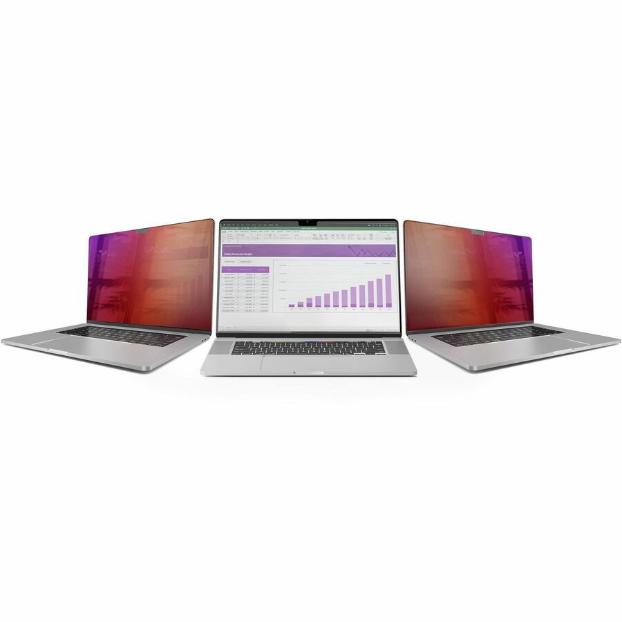 StarTech.com Écran de confidentialité 21/23 pouces pour MacBook Pro 16 pouces, filtre doré avec confidentialité améliorée, filtre de sécurité informatique, angle de vue de +/- 30 degrés 162MG-PRIVACY-SCREEN