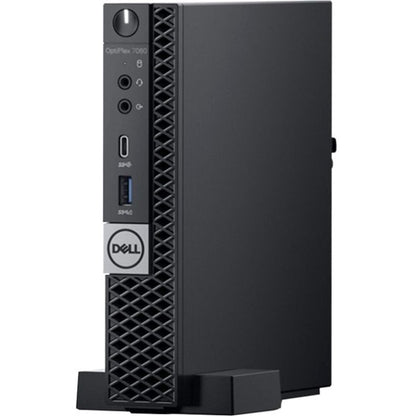Ordinateur de bureau Dell OptiPlex 7000 7060 - Intel Core i5 (8e génération) i5 - 8500T 2,10 GHz - 8 Go DDR4 SDRAM - 256 Go SSD - Windows 10 Pro 64 bits (anglais/français/espagnol) - Micro PC - 3 ans ProSupport XP72Y