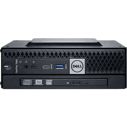 Ordinateur de bureau Dell OptiPlex 7000 7060 - Intel Core i5 (8e génération) i5 - 8500T 2,10 GHz - 8 Go DDR4 SDRAM - 256 Go SSD - Windows 10 Pro 64 bits (anglais/français/espagnol) - Micro PC - 3 ans ProSupport XP72Y