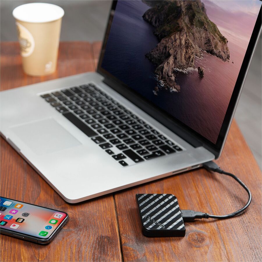 Disque SSD portable Verbatim Store 'n' Go 1 To - Externe - Noir 53237