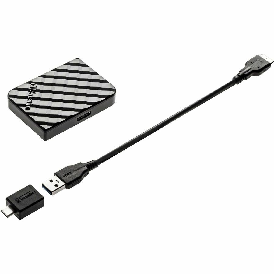 Disque SSD portable Verbatim Store 'n' Go 1 To - Externe - Noir 53237