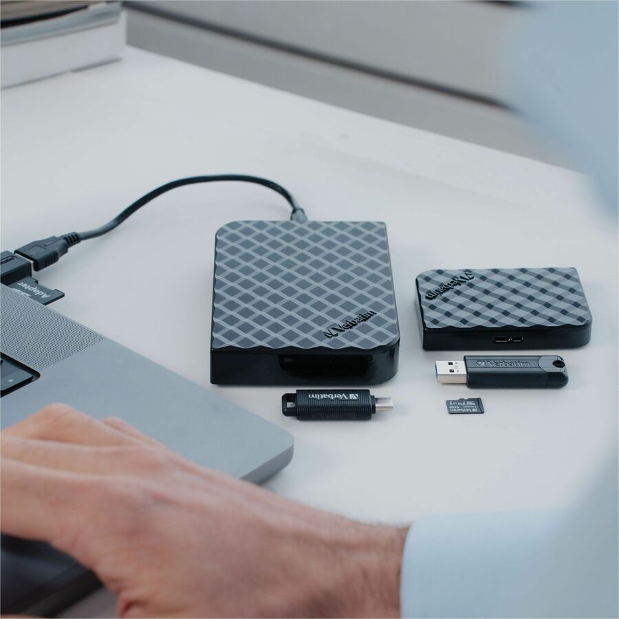 Disque SSD portable Verbatim Store 'n' Go 1 To - Externe - Noir 53237