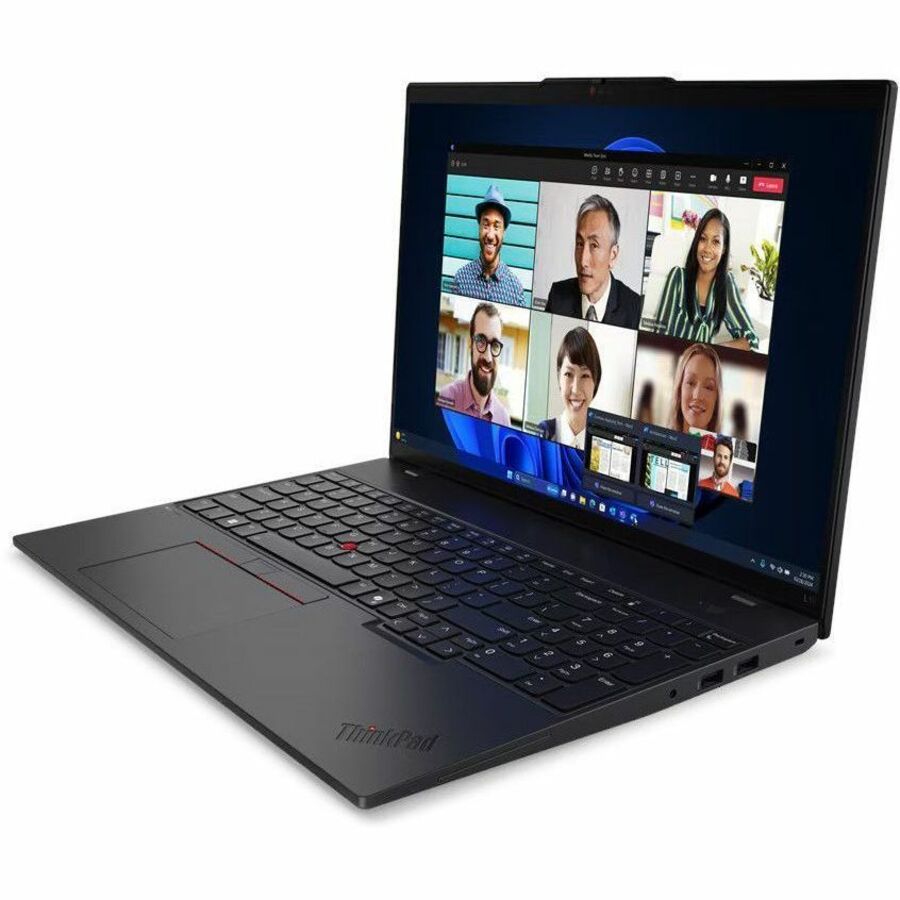 Ordinateur portable Lenovo ThinkPad L16 Gen 1 21L3001SUS 16" - WUXGA - Intel Core Ultra 5 135U - Technologie vPro - 16 Go - SSD 256 Go - Clavier anglais - Noir 21L3001SUS