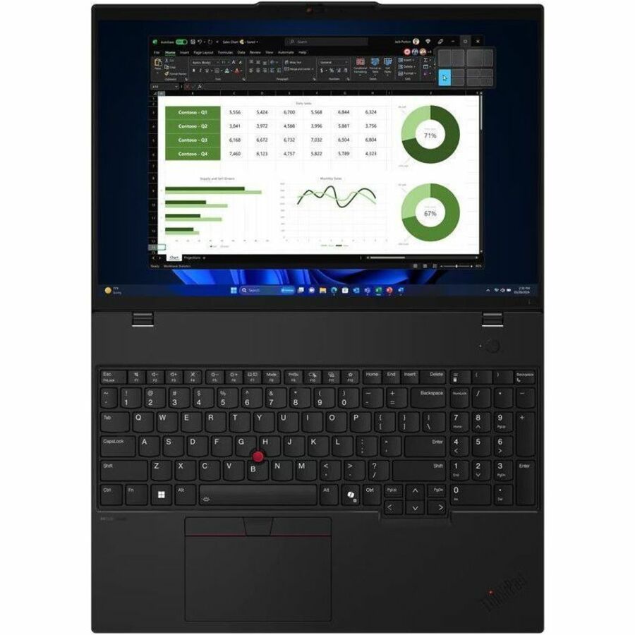 Ordinateur portable Lenovo ThinkPad L16 Gen 1 21L70003CA 16" à écran tactile - WUXGA - AMD Ryzen 7 PRO 7735U - 16 Go - SSD 512 Go - Clavier français - Noir Eclipse 21L70003CA