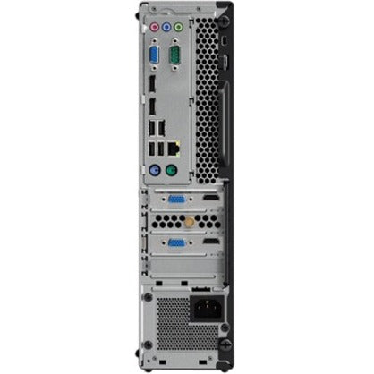 Ordinateur de bureau Lenovo ThinkCentre M710s 10M7000QUS - Intel Core i5 7e génération i5-7400 - 8 Go - SSD 256 Go - Petit format - Noir 10M7000QUS