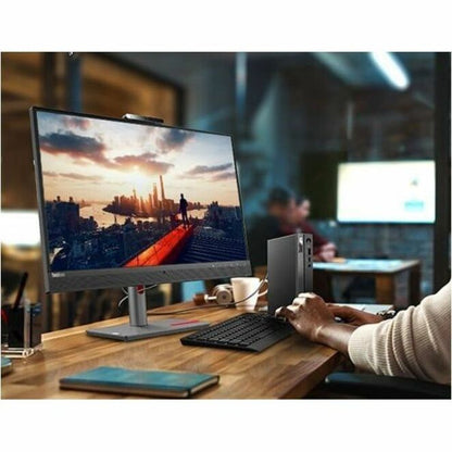 Client léger Lenovo ThinkCentre neo 50q Gen 4 12M2001VUX Tiny - Intel Core i3 (12e génération) i3-1215U Hexa-core (6 cœurs) 1,20 GHz - Noir 12M2001VUX