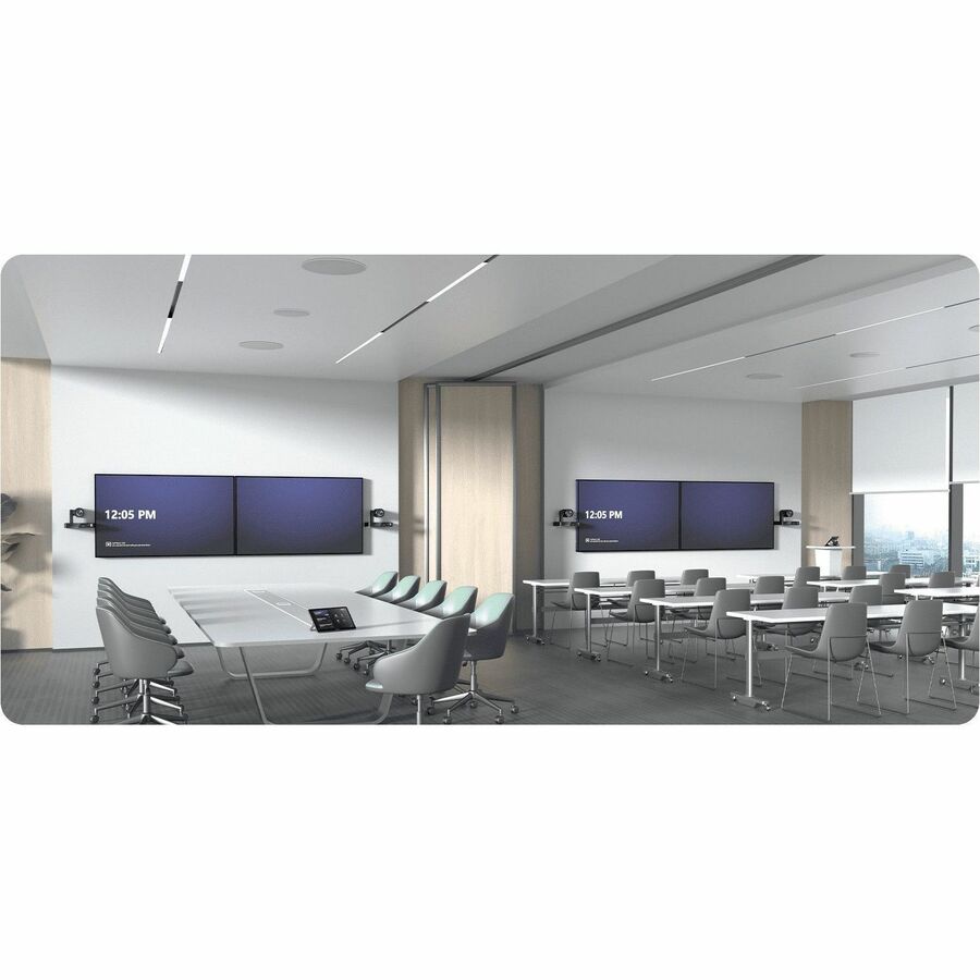 Microphone filaire Yealink CM20 pour salle de conférence, caméra, haut-parleur - Gris clair nacré CM20