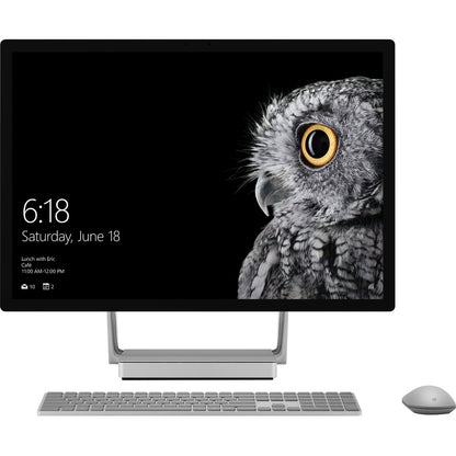 Ordinateur tout-en-un Microsoft Surface Studio - Intel Core i7 6e génération i7-6820HQ - 16 Go - Disque dur 1 To - SSD 128 Go - Écran tactile 28" - Ordinateur de bureau - Argent 42Q-00001