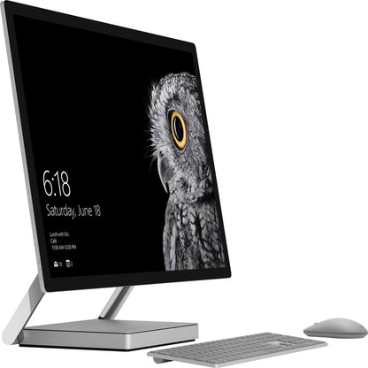 Ordinateur tout-en-un Microsoft Surface Studio - Intel Core i7 6e génération i7-6820HQ - 16 Go - Disque dur 1 To - SSD 128 Go - Écran tactile 28" - Ordinateur de bureau - Argent 42Q-00001