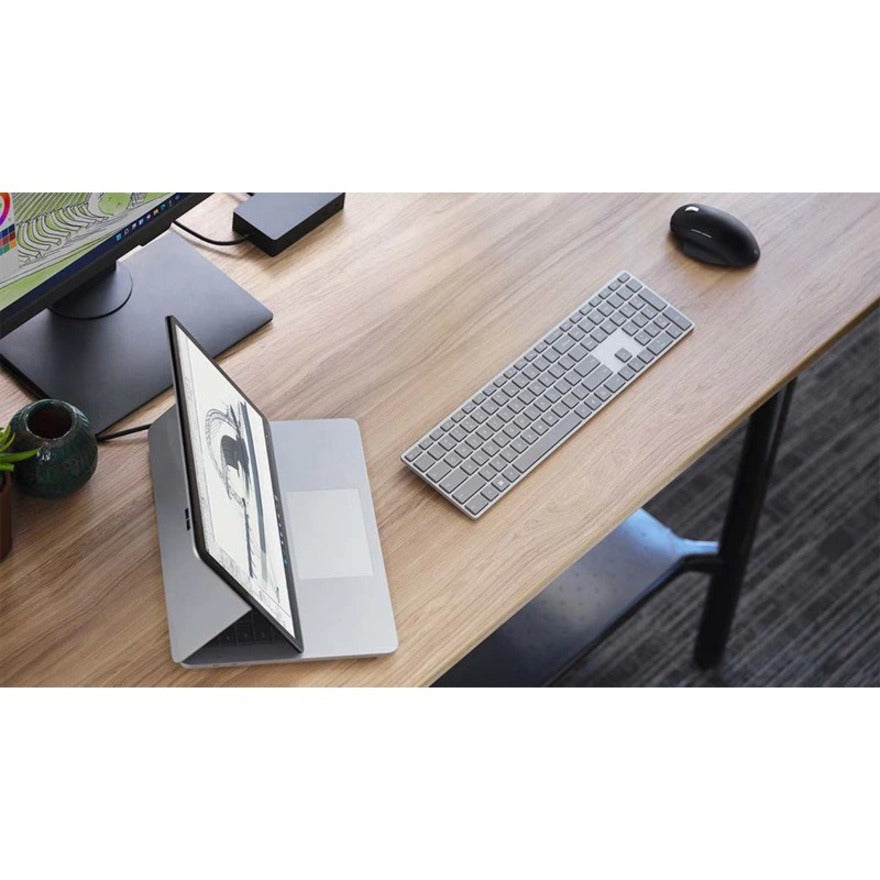 Ordinateur portable 2 en 1 convertible à écran tactile Microsoft Surface Laptop Studio 14,4" (curseur flottant) - Intel Core i7 11e génération i7-11370H - 32 Go - SSD 2 To - Platinum AI2-00001