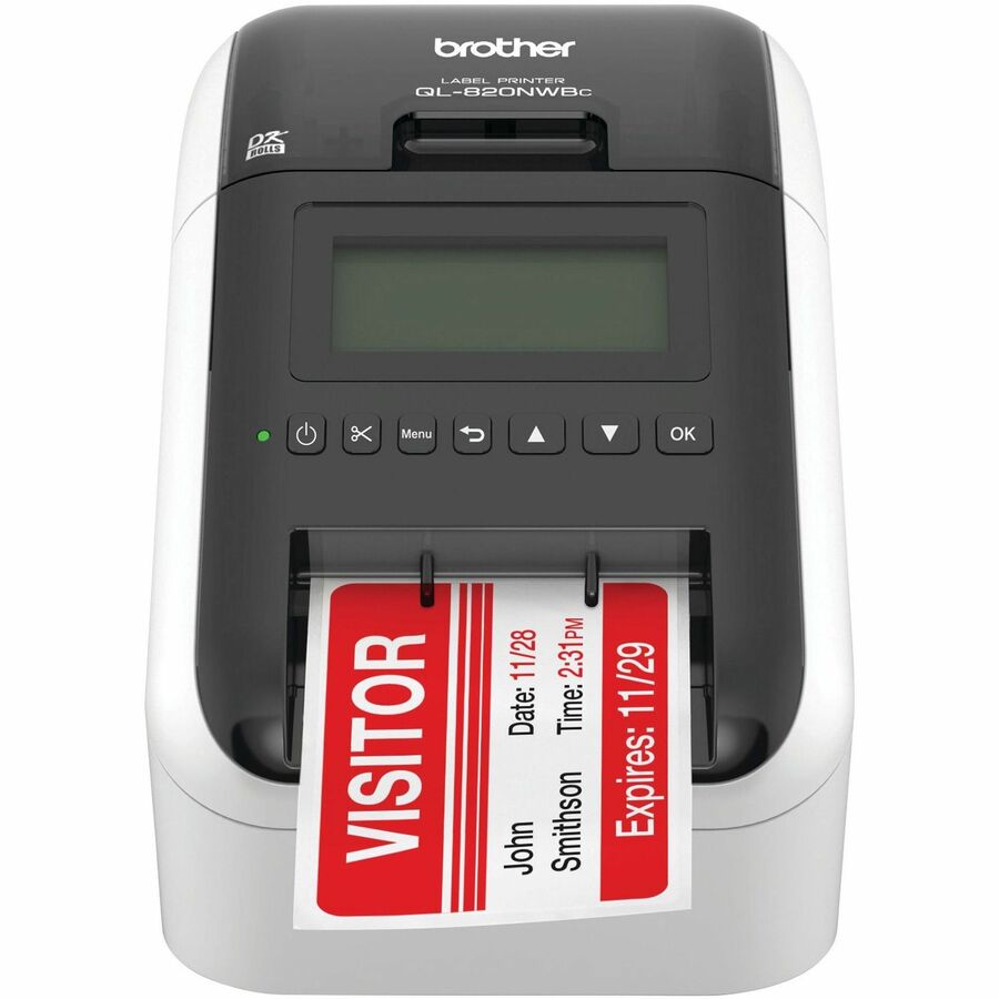 Brother QL-820NWBC Ultra Flexible Label Printer with Multiple Connectivity options QL-820NWBC