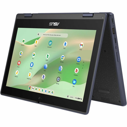 Asus Chromebook Flip CR11 CR1102FGA-CN1432T-CA Chromebook 2 en 1 convertible robuste à écran tactile 11,6" - HD - Intel N100 - 4 Go - Mémoire flash 32 Go - Gris minéral CR1102FGA-CN1432T-CA