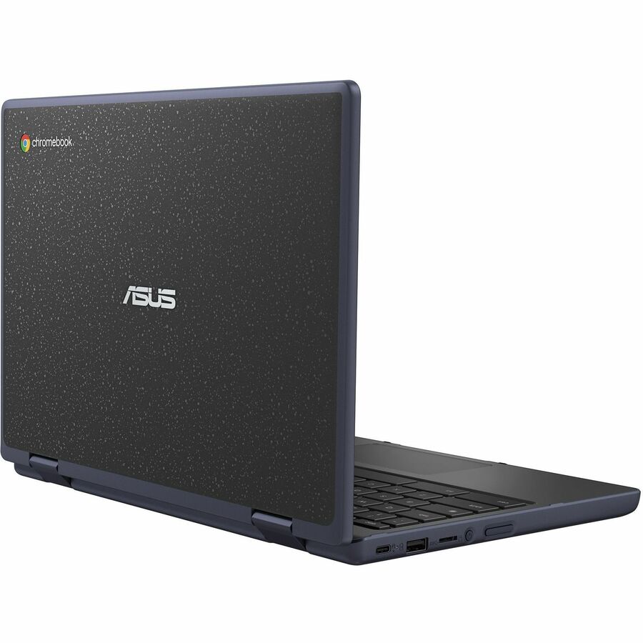 Asus Chromebook Flip CR11 CR1102FGA-CN1432T-CA Chromebook 2 en 1 convertible robuste à écran tactile 11,6" - HD - Intel N100 - 4 Go - Mémoire flash 32 Go - Gris minéral CR1102FGA-CN1432T-CA