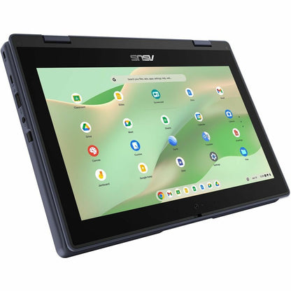 Asus Chromebook Flip CR11 CR1102FGA-CN1432T-CA Chromebook 2 en 1 convertible robuste à écran tactile 11,6" - HD - Intel N100 - 4 Go - Mémoire flash 32 Go - Gris minéral CR1102FGA-CN1432T-CA