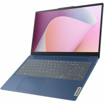 Ordinateur portable Lenovo IdeaPad Slim 3 15AMN8 82XQ00G2CF 15,6" - Full HD - AMD Ryzen 3 7320U - 8 Go - SSD 512 Go - Clavier français, anglais - Bleu abysse 82XQ00G2CF