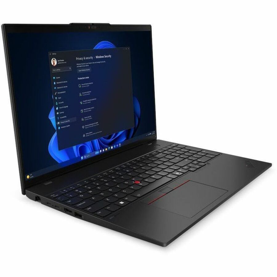 Ordinateur portable Lenovo ThinkPad L16 Gen 1 21L3001VUS 16" - WUXGA - Intel Core Ultra 5 125U - 16 Go - SSD 256 Go - Clavier anglais - Noir 21L3001VUS