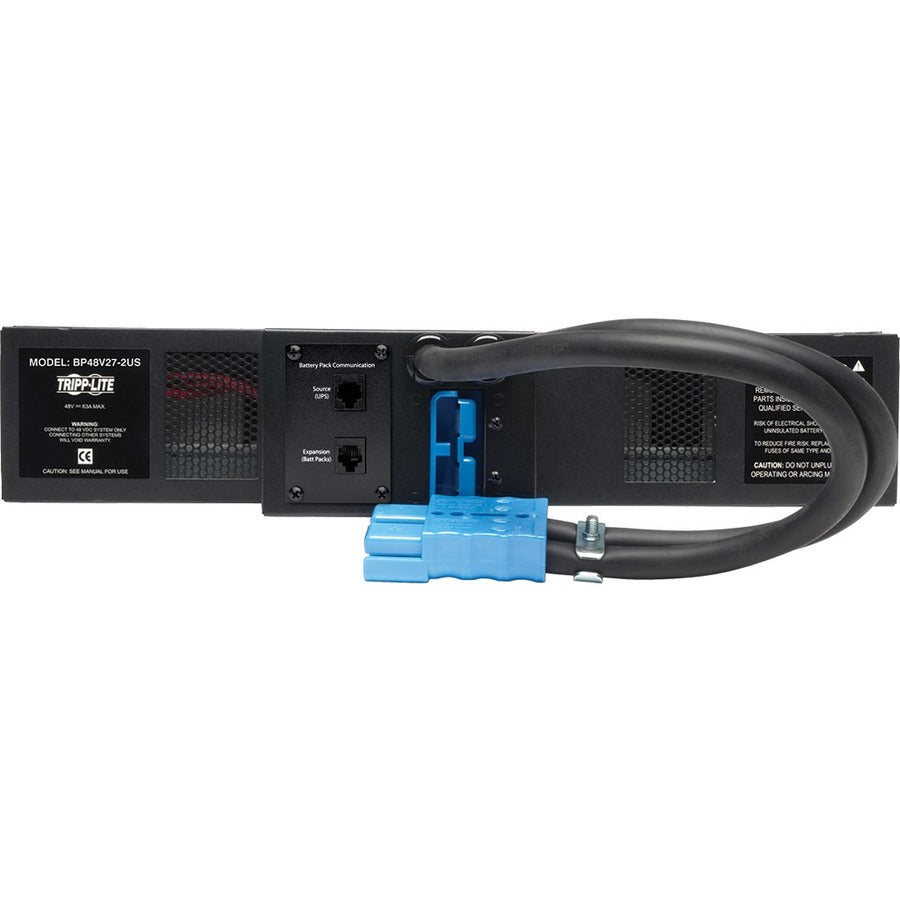 Pack de batteries externe 48 V pour rack/tour 2U Tripp Lite par Eaton pour certains systèmes UPS Tripp Lite BP48V27-2US