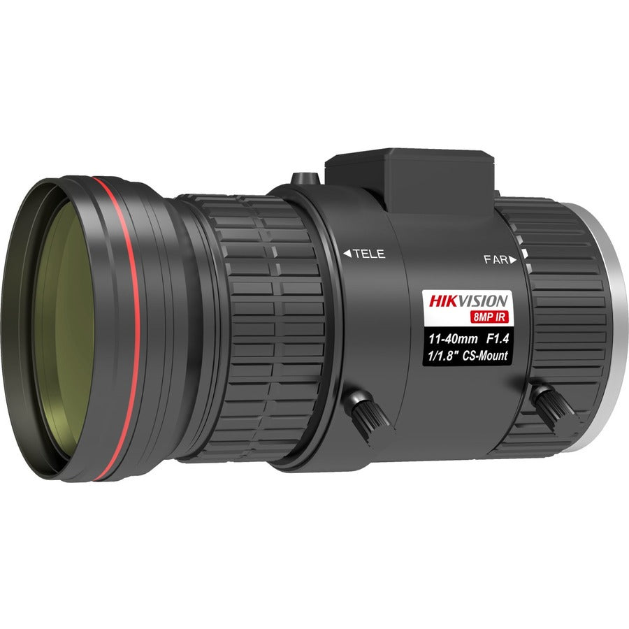 Hikvision HV1140D-8MPIRA - 11 mm à 40 mmf/1,4 - Objectif varifocal pour monture CS HV1140D-8MPIRA