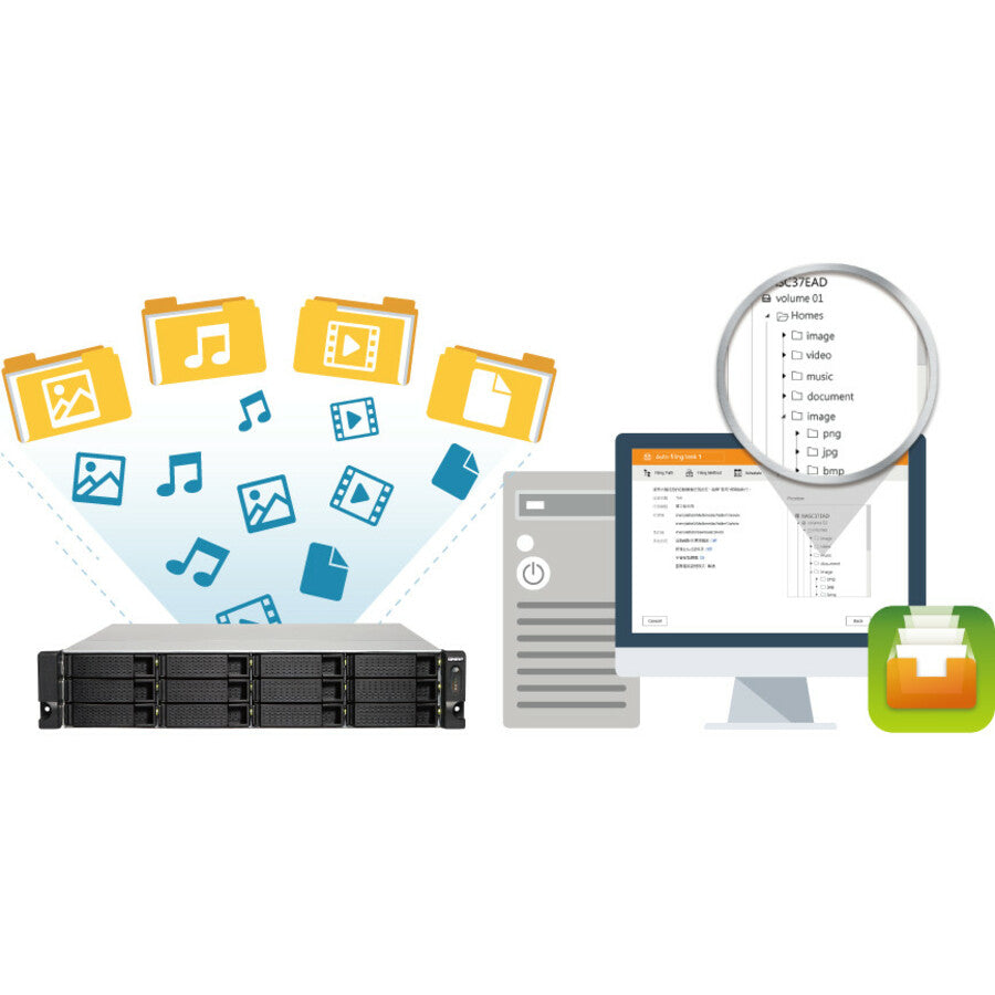 Système de stockage SAN/NAS QNAP Turbo NAS TS-1253BU TS-1253BU-4G-US