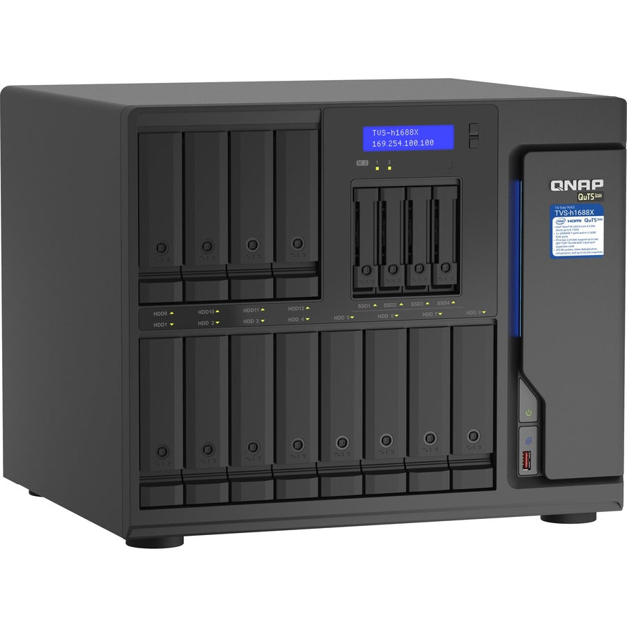 Système de stockage SAN/NAS QNAP TVS-H1688X-W1250-32G TVS-H1688XW125032GUS
