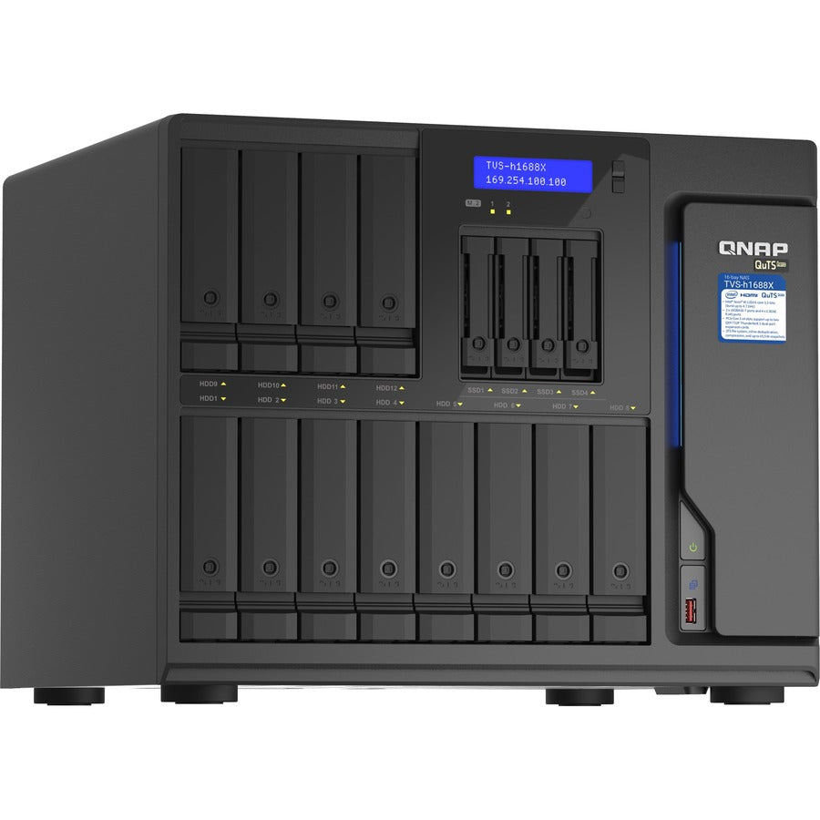 Système de stockage SAN/NAS QNAP TVS-H1688X-W1250-32G TVS-H1688XW125032GUS