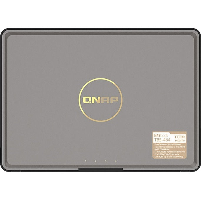 Système de stockage SAN/NAS QNAP NASbook TBS-464 TBS-464-8G-US