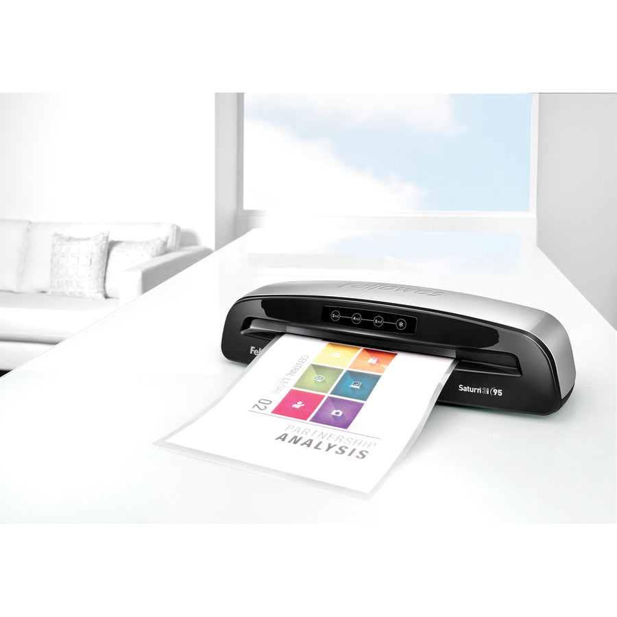Kit de démarrage pour plastifieuse et pochette Fellowes Saturn3i 95 5735801