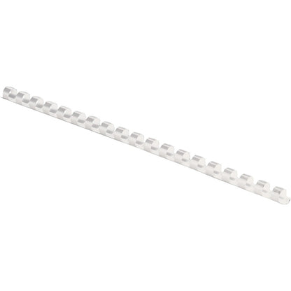 Peignes en plastique Fellowes - Dos rond 5/16" 40 feuilles Blanc, 100 pk 52508