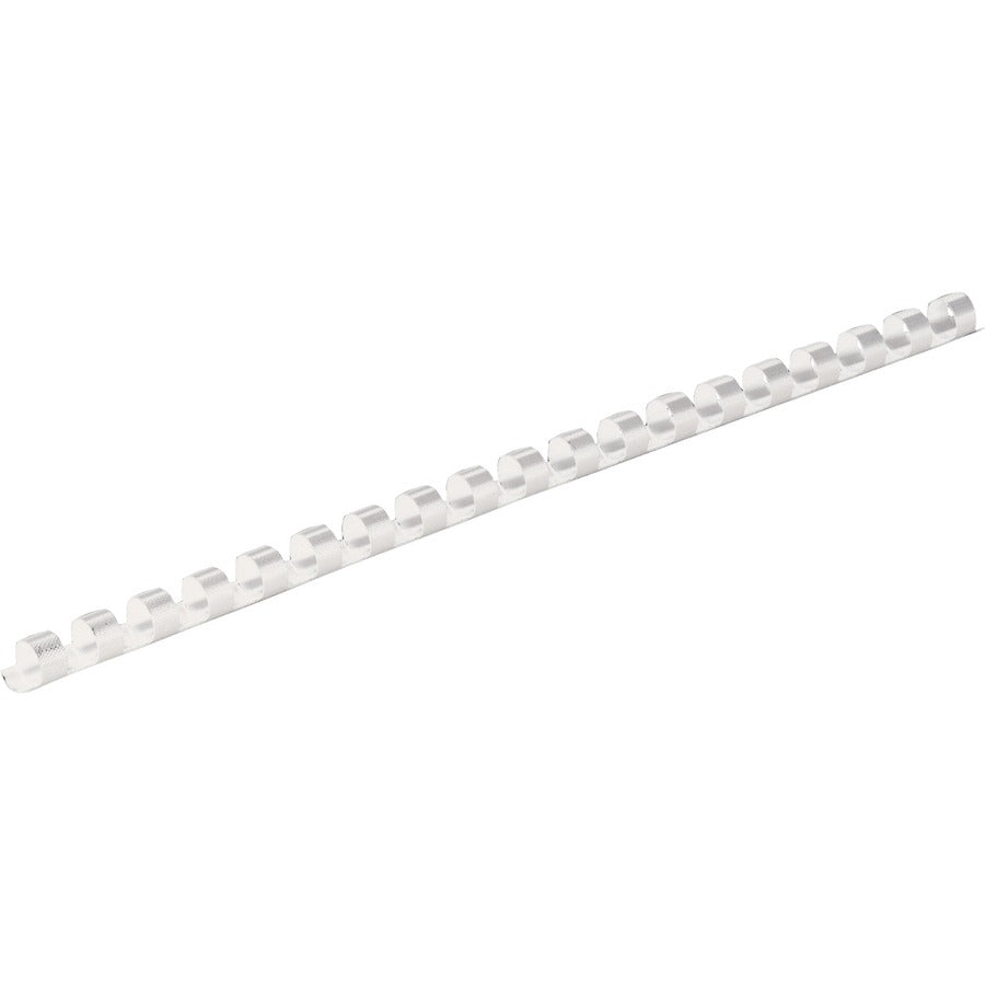 Peignes en plastique Fellowes - Dos rond 5/16" 40 feuilles Blanc, 100 pk 52508