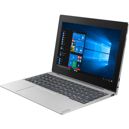 Ordinateur portable 2 en 1 à écran tactile Lenovo IdeaPad D330-10IGM 81MD001SUS 10,1" - Intel Celeron N4000 - 4 Go - 128 Go de mémoire flash - Clavier anglais (États-Unis) 81MD001SUS