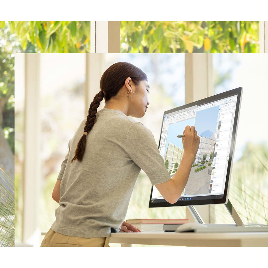 Ordinateur tout-en-un Microsoft Surface Studio 2+ - Intel Core i7 11e génération i7-11370H - 32 Go - SSD 1 To - Écran tactile 28" - Bureau SBG-00002