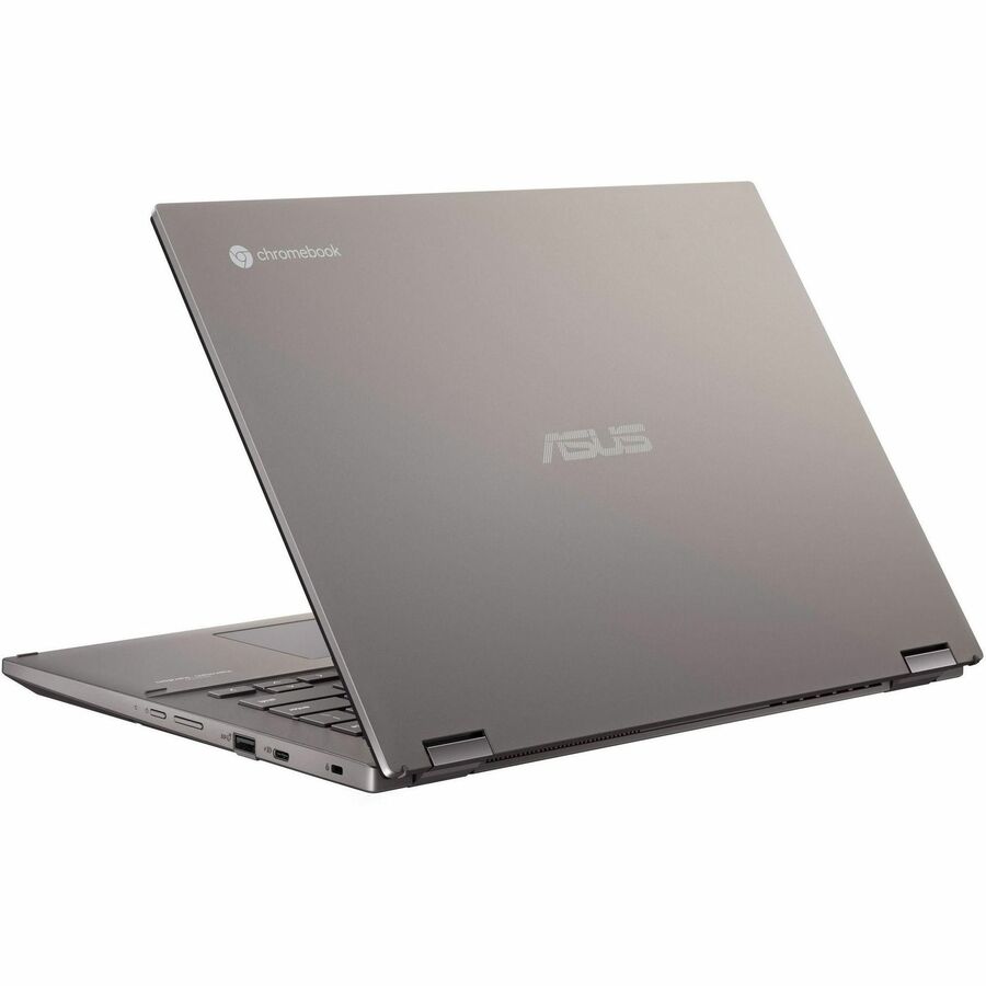 Asus Chromebook Flip CX3401 CX3401FBA-DS32T-CB Chromebook convertible 2 en 1 à écran tactile 14" - WUXGA - Intel Core i3 12e génération i3-1215U - 8 Go - SSD 128 Go - Zinc CX3401FBA-DS32T-CB