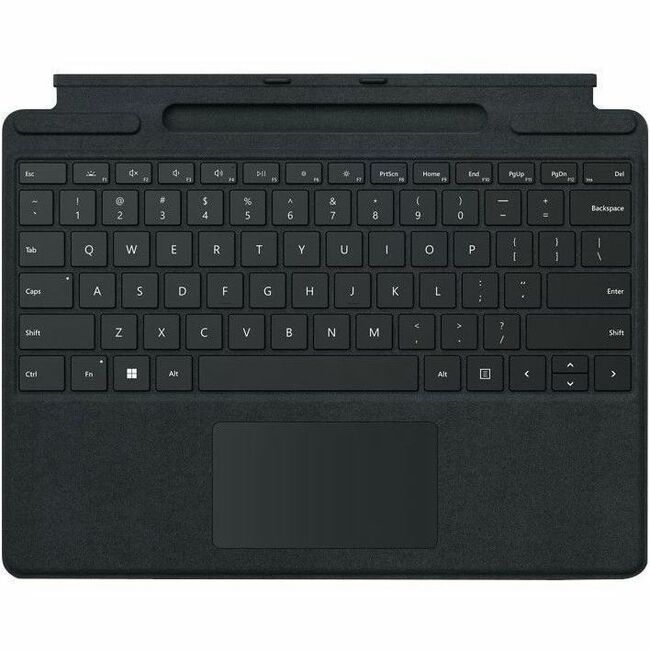 Étui clavier/housse Microsoft Signature pour tablette Microsoft Surface Pro 7+, Surface Pro 7, Surface Pro 3, Surface Pro (5e génération), Surface Pro 4, Surface Pro 6, Surface Pro 8, Surface Pro X 13" - Noir 8XG-00024