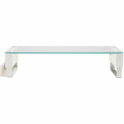 Tripp Lite by Eaton Monitor Riser for Desk - Height Adjustable, Glass Top, USB and Audio Ports MR248USBG